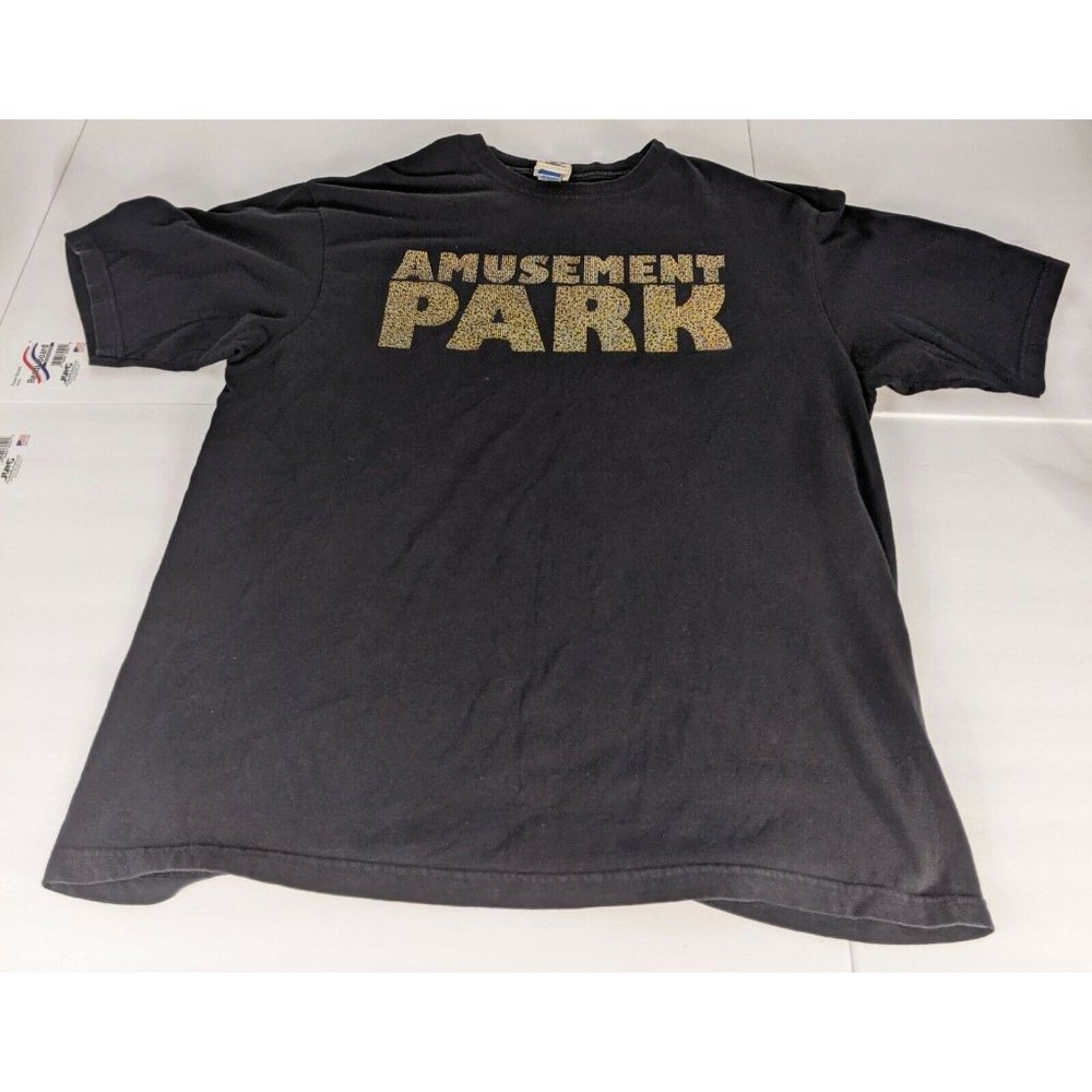G-UNIT 50 CENT AMUSEMENT PARK 2 SIDED Shirt HIP HOP Mens 2XL STREETWEAR